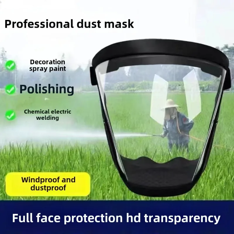 Anti Pollution Mask - Occhiali Protettivi Integrali HD Antiappannamento, Antipolvere,